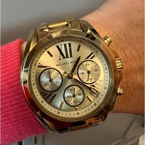 Michael Kors Gold tone watch approx 30mm